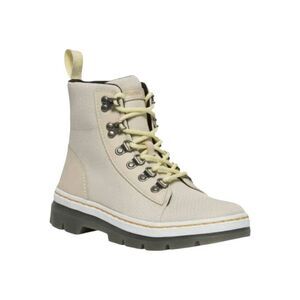 NWOB DR. MARTENS Combs 'Parchment Beige' Combat Boot Size 7
